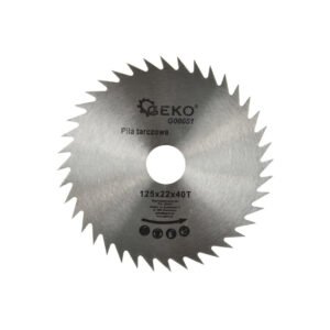 GEKO fűrésztárcsa fához 125 x 22 mm, 40 fogú (G00051)