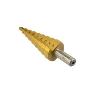 GEKO HSS lépcsős fúró 4-20 mm, titán bevonatos (G38505)