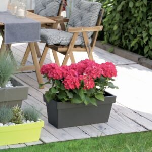 Prosperplast Lofly balkonláda 40 cm, antracit