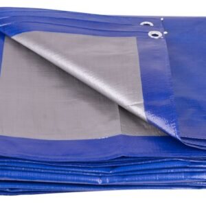 Takaróponyva Tarpaulin Profi 2 × 3 m, 140 g/m², kék, fűzőlyukakkal – Strend Pro