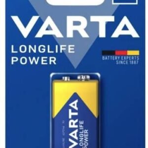 Varta Longlife Power alkáli elem 9V (6LR61) (Varta 4922)