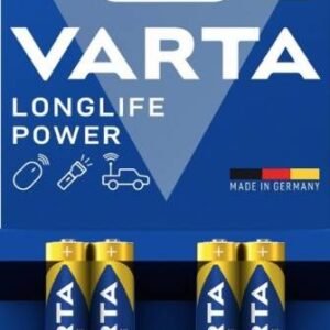 Varta Longlife Power alkáli elem AAA (mikro) (LR03), 4 db (Varta 4903)